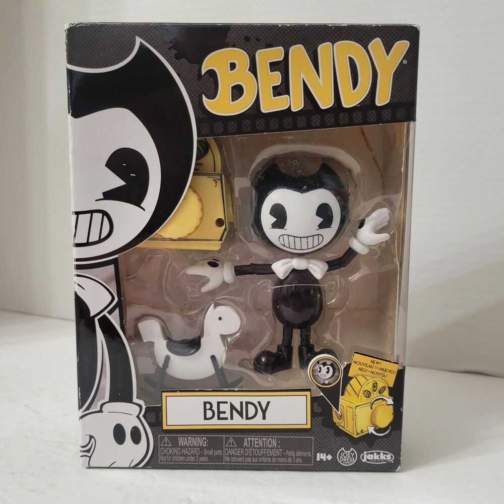 2025 JAKKS Pacific BENDY & The Ink Machine Action Figure Rocking Horse Projector